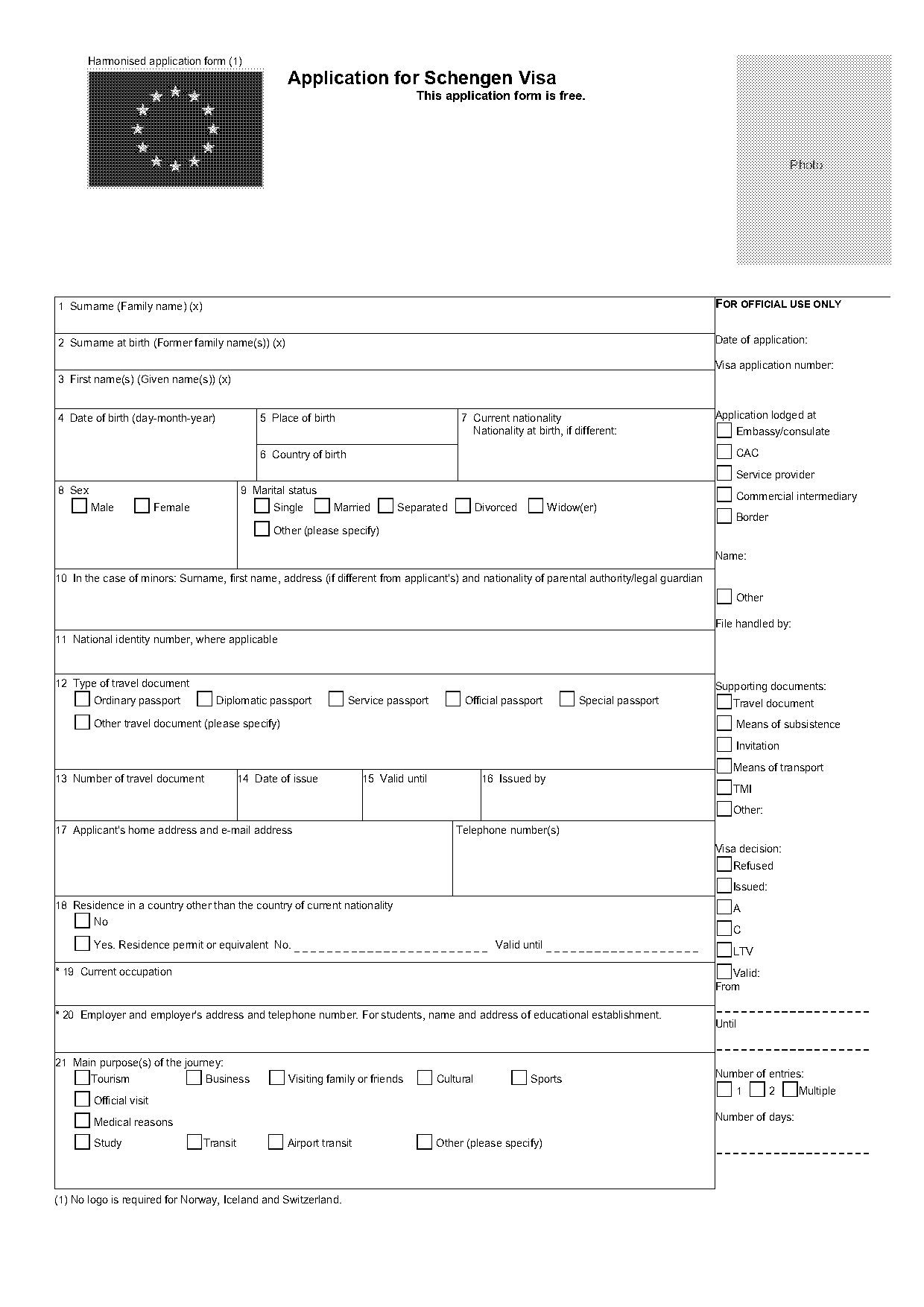 austria visa application form qatar